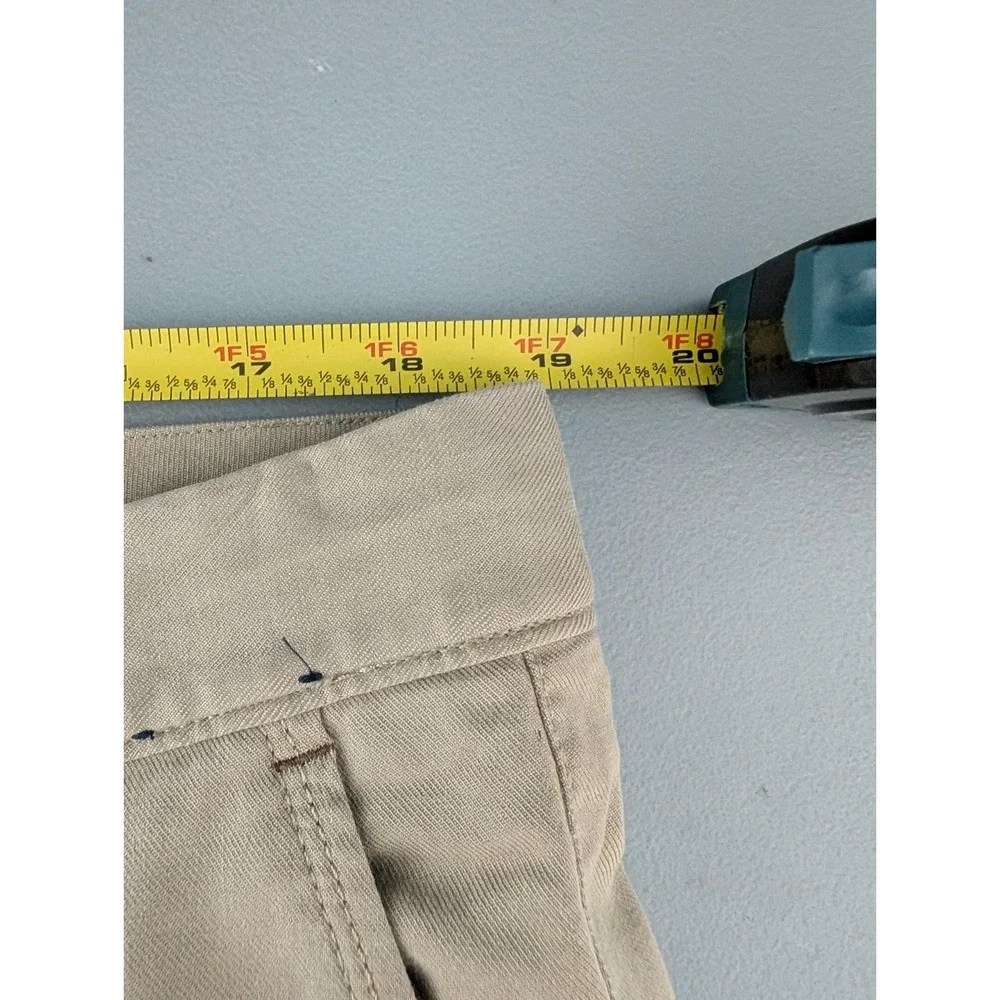 Tommy Bahama Boracay Flat Front Chino Pants Mens 36x30 Beige Stretch